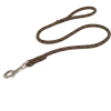 Laisse corde 2 m x 10 mm, noir / jaune