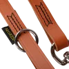 Laisse cuir cousue 1 m x 16 mm - naturel