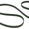 Laisse cuir cousue 2 m x 10 mm - noir