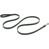 Laisse cuir cousue 1.20 m x 12 mm - noir