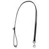 Laisse cuir cousue 1 m x 16 mm - noir