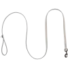 Laisse cuir cousus 2 m x 16 mm - chromé
