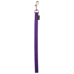 Laisse de conduite gomme 0.40 m x 20 mm VIOLET