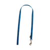 Laisse de conduite gomme sans poignée 1 m x 20 mm BLEU FONCE