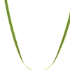 Laisse de conduite REFLE gomme sans poignée 1 m x 20 mm - JAUNE