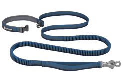 Laisse extensible Ruffwear Roamer 2.2/3.4m x 25 mm, Orion Blue
