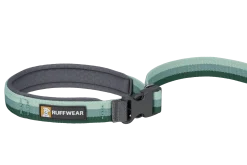 Laisse extensible Ruffwear Roamer 2.2/3.4m x 25 mm, River Rock Green