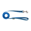 Laisse gomme avec poignée - 2 m x 20 mm BLEU FONCE