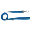Laisse gomme avec poignée 1.50 m x 20 mm BLEU FONCE