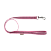 Laisse gomme avec poignée - 1 m x 20 mm Rose