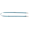 Laisse gomme 3 positions - 2 m x 20 mm Bleu ciel