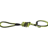 Laisse Lasso Corde Fluo 1.50 m x 14 mm jaune / noir