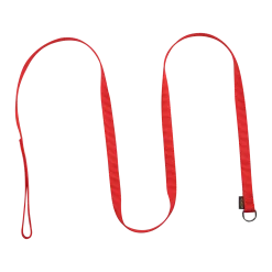 Laisse lasso nylon 1.80 m x 20 mm, rouge