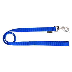 Laisse nylon 1 m x 20 mm, bleu