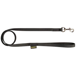 Laisse nylon 1 m x 12 mm, noir