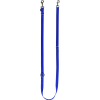 Laisse nylon 3 positions 2 m x 25 mm, bleu