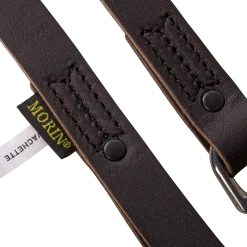 Laisse Pro cuir chromé 2 m x 20 mm