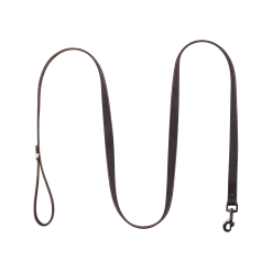 Laisse Pro cuir chromé 2 m x 20 mm