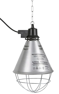 Lampe infrarouge 220 volts (livrée sans ampoule, pour ampoule 175w)