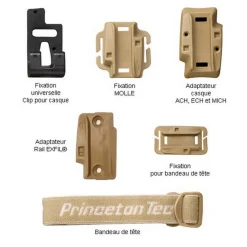 Lampe Princeton Tec Charge LED RD-GR-IR-WH , TAN