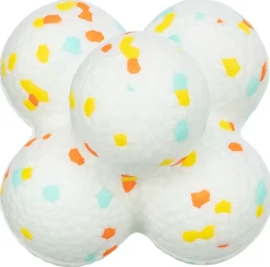 Light & Strong, Bubble Ball, EPS 8 cm, blanc / multicolore