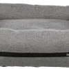 Lit CityStyle, carré, 120 × 80 cm, gris