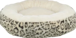 Lit Leo, rond 50 cm, brun clair/brun
