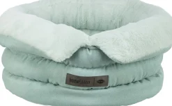 Lit Liano Soft, rond 45 cm, sable/brun