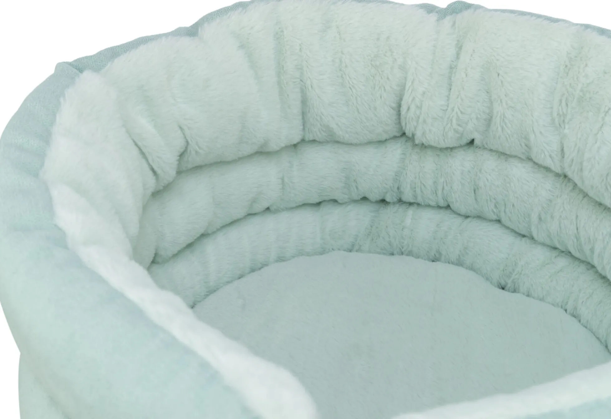 Lit Liano Soft, rond 45 cm, sauge