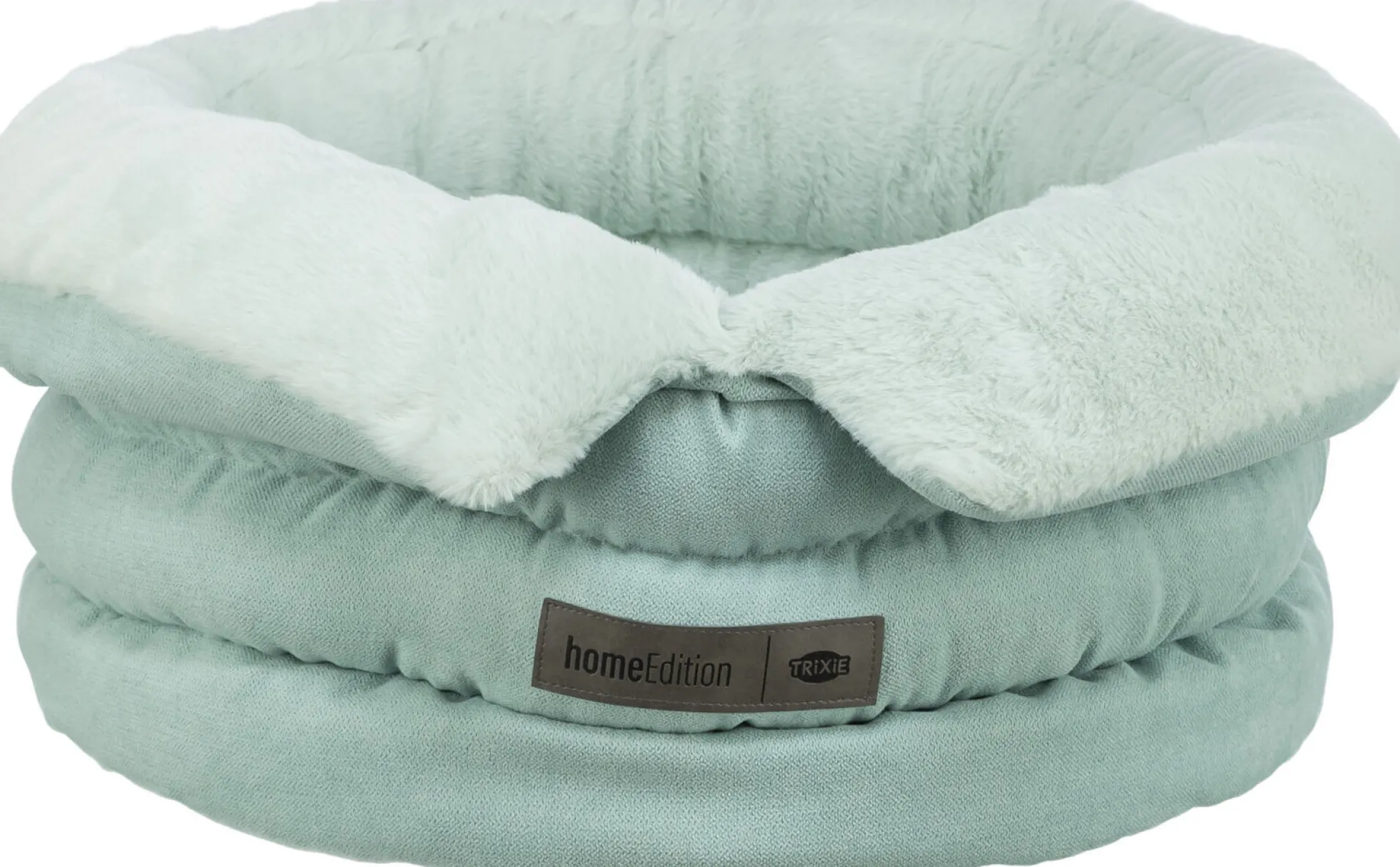 Lit Liano Soft, rond 45 cm, sauge