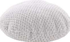Lit rectangulaire pour chat et petits chiens en peluche gris, 50 x 50 x 30 cm