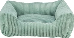 Lit Vital Jonna, velours côtelé, angulaire 60 × 50 cm, crème