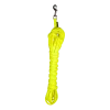 Longe Biothane jaune 10 m x 12 mm - mousqueton nickelé