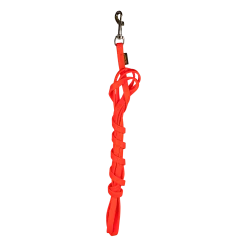 Longe Biothane orange 3 m x 12 mm - mousqueton nickelé