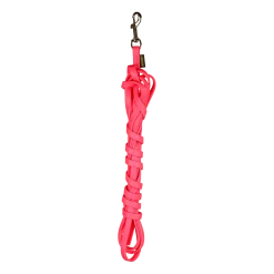 Longe Biothane rose 5 m x 12 mm - mousqueton nickelé
