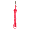 Longe Biothane rose 5 m x 16 mm - mousqueton nickelé