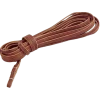 Longe cuir pour chien de sang 10 m x 10 mm marron