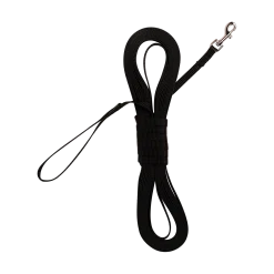 Longe nylon 10 m x 12 mm, noir