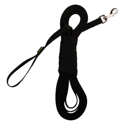 Longe nylon 10m x 25 mm, noir