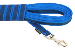 Longe REFLE gomme sans poignée 10m x 20 mm - BLEU