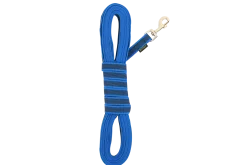 Longe REFLE gomme sans poignée 10m x 20 mm - BLEU