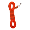 Longe REFLE GOMME sans poignée 10 m x 20 mm - Orange