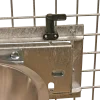 Loquet de blocage rapide pour support gamelle pivotant