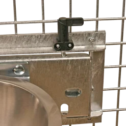 Loquet de blocage rapide pour support gamelle pivotant