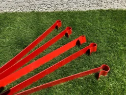 Lot de 10 arceaux guides PVC pour slalom - Agility K9 Sport