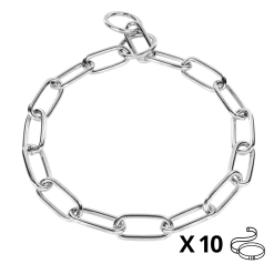Lot de 10 colliers sanitaire coulissant, 60 cm, qualité HS