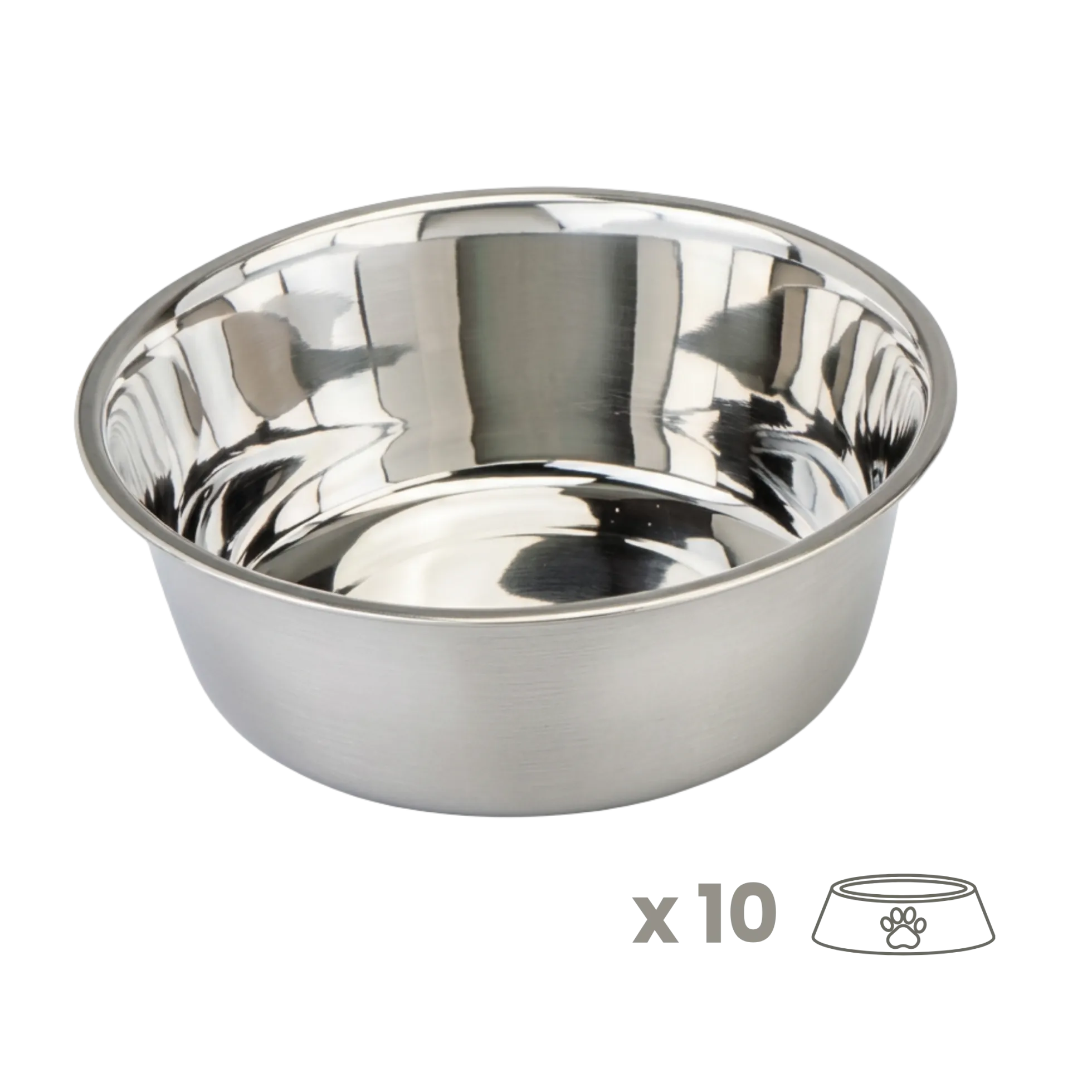 Lot de 10 gamelles 24.5 cm