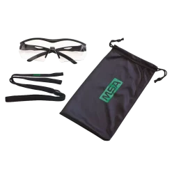 Lunettes racers, écran ambré