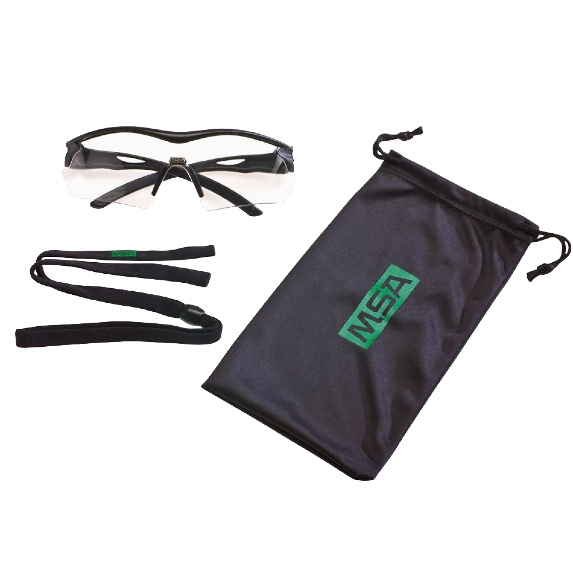 Lunettes racers, écran incolore