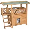 Maisonnette bois Lodge, niche pour chat